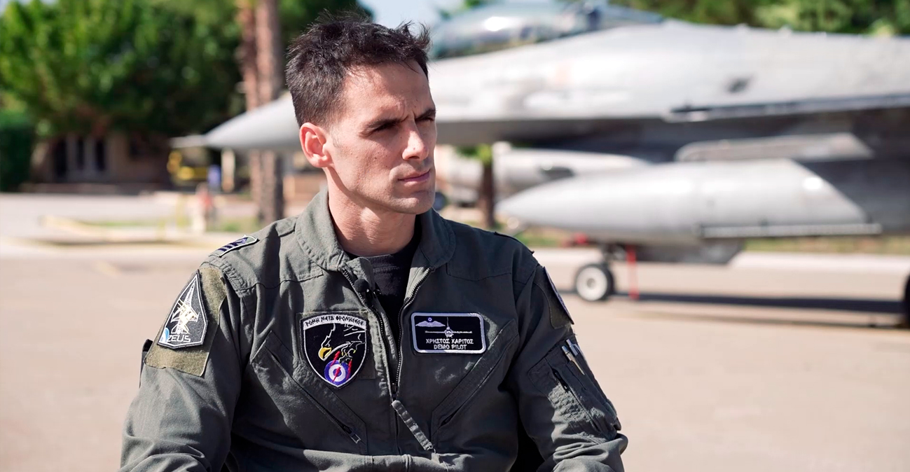 Στο πιλοτήριο του F-16 «Ζευς» λίγο πριν την 28η Οκτωβρίου: Ο πιλότος που θα πετάξει πάνω από τη Θεσσαλονίκη μιλά στη «Μέδουσα»
